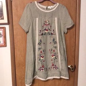 Umgee embroidered dress